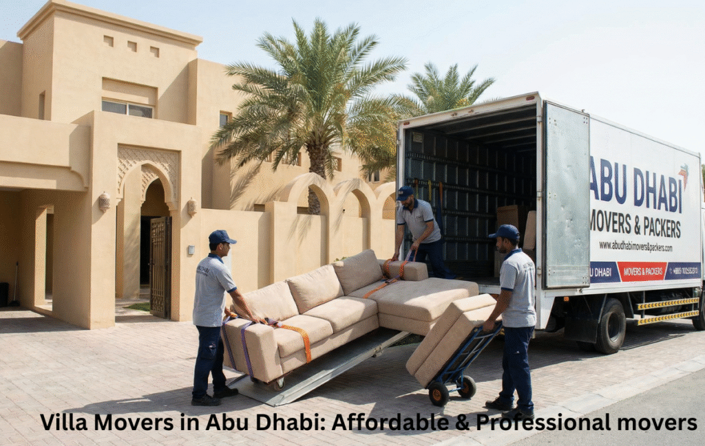 Full villa relocation services in Abu Dhabi