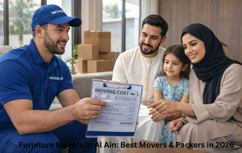 Affordable furniture movers in Al Ain providing transparent pricing