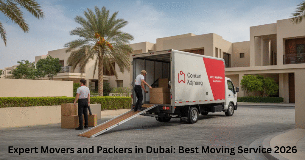 Best movers and packers in Dubai with modern moving truck