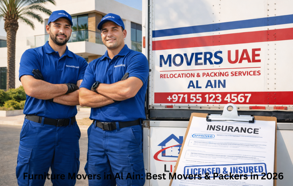 Licensed and insured furniture movers in Al Ain – Emirates 1st Movers