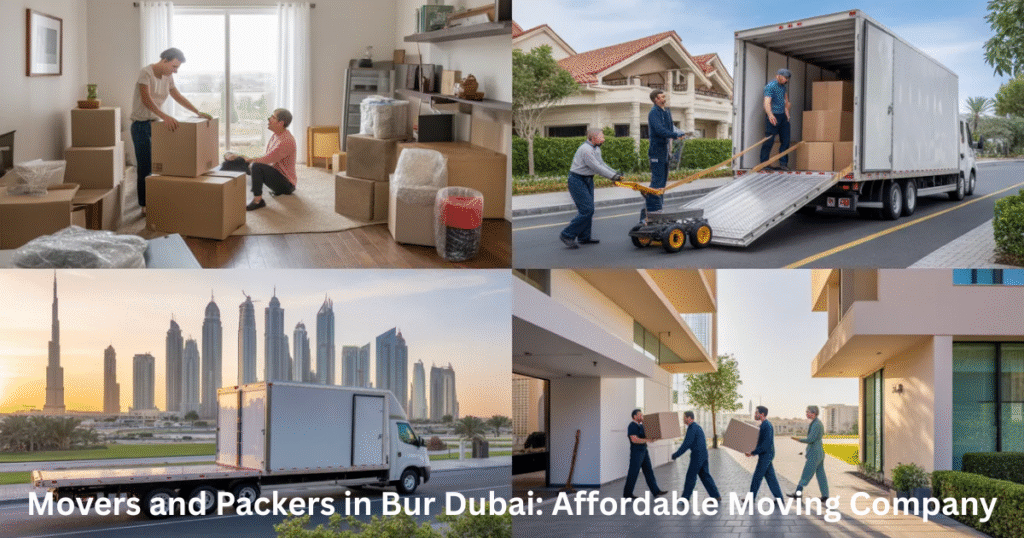 Step by step moving process in Bur Dubai